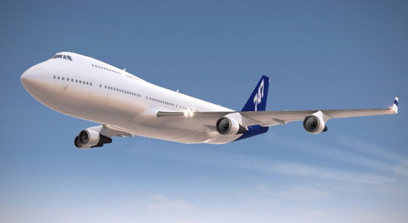 Boeing 747, biệt danh Jumbo Jet hay nữ hoàng bầu trời Queens of the Skies,[5][6] là một trong những loại máy bay dễ nhận biết nhất trên toàn thế giới.