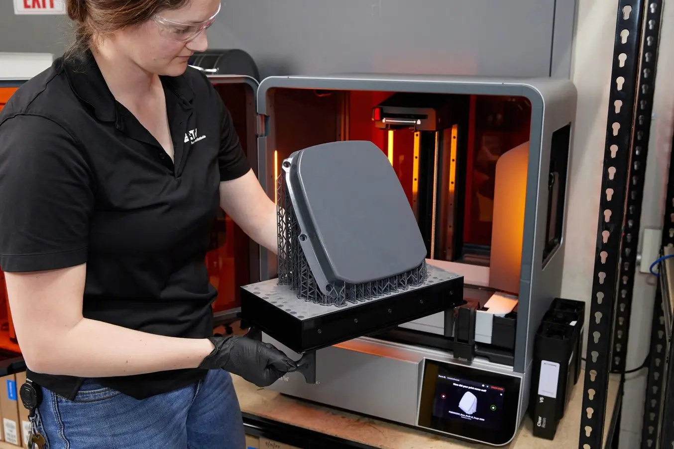 Chi tiết in 3D chịu nhiệt cho cụm lắp ráp công nghiệp
