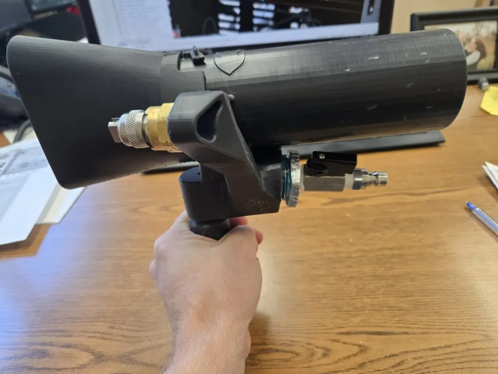 Ứng Dụng Thực Tiễn 2: Vòi phun Phun tường (Wall Spray Nozzle)